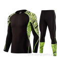 Polyester Spandex Long Sleeve Two Piece Gym Wear